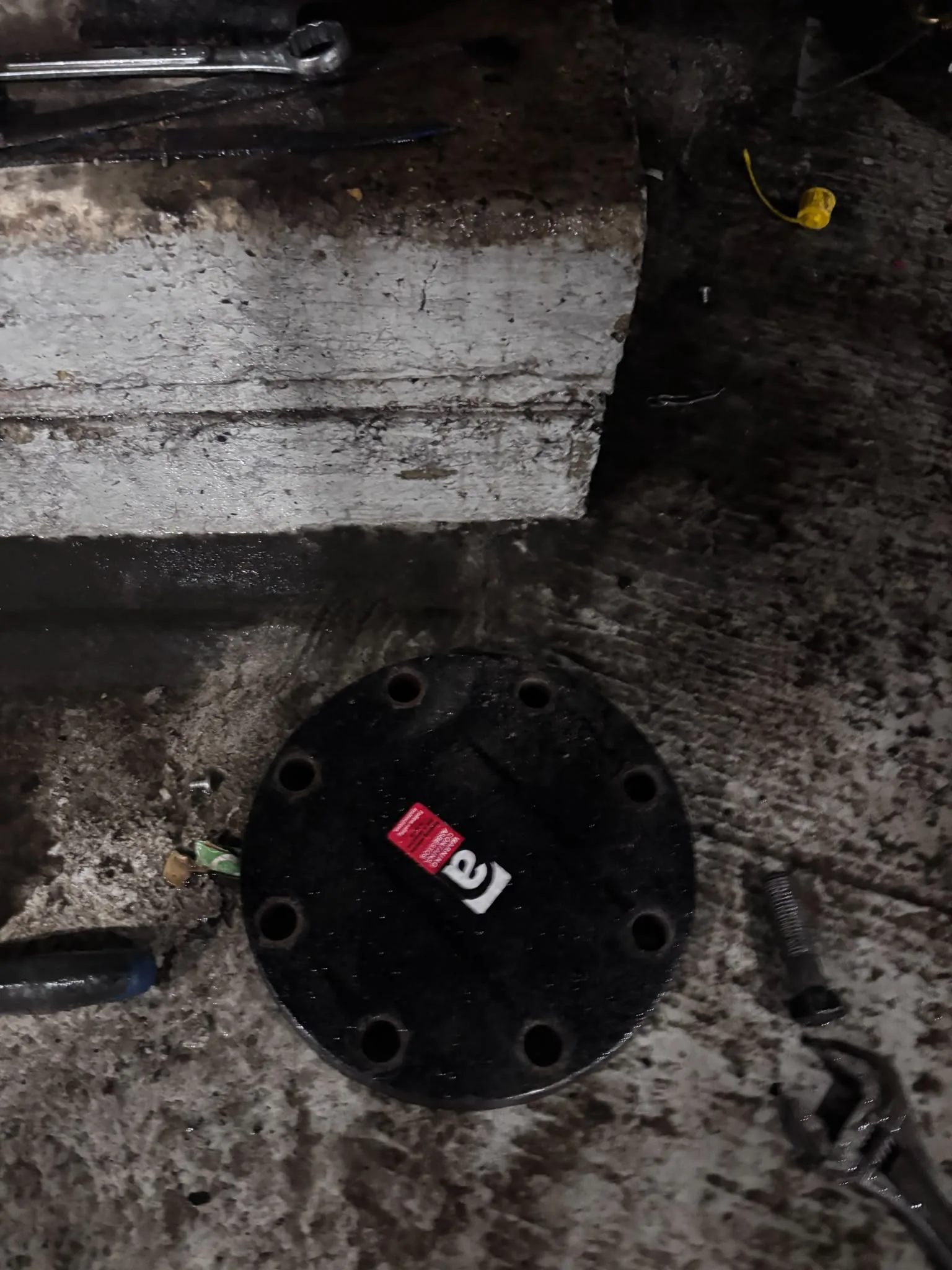 Artex scraping from a concrete ceiling during Paddington refurbishment